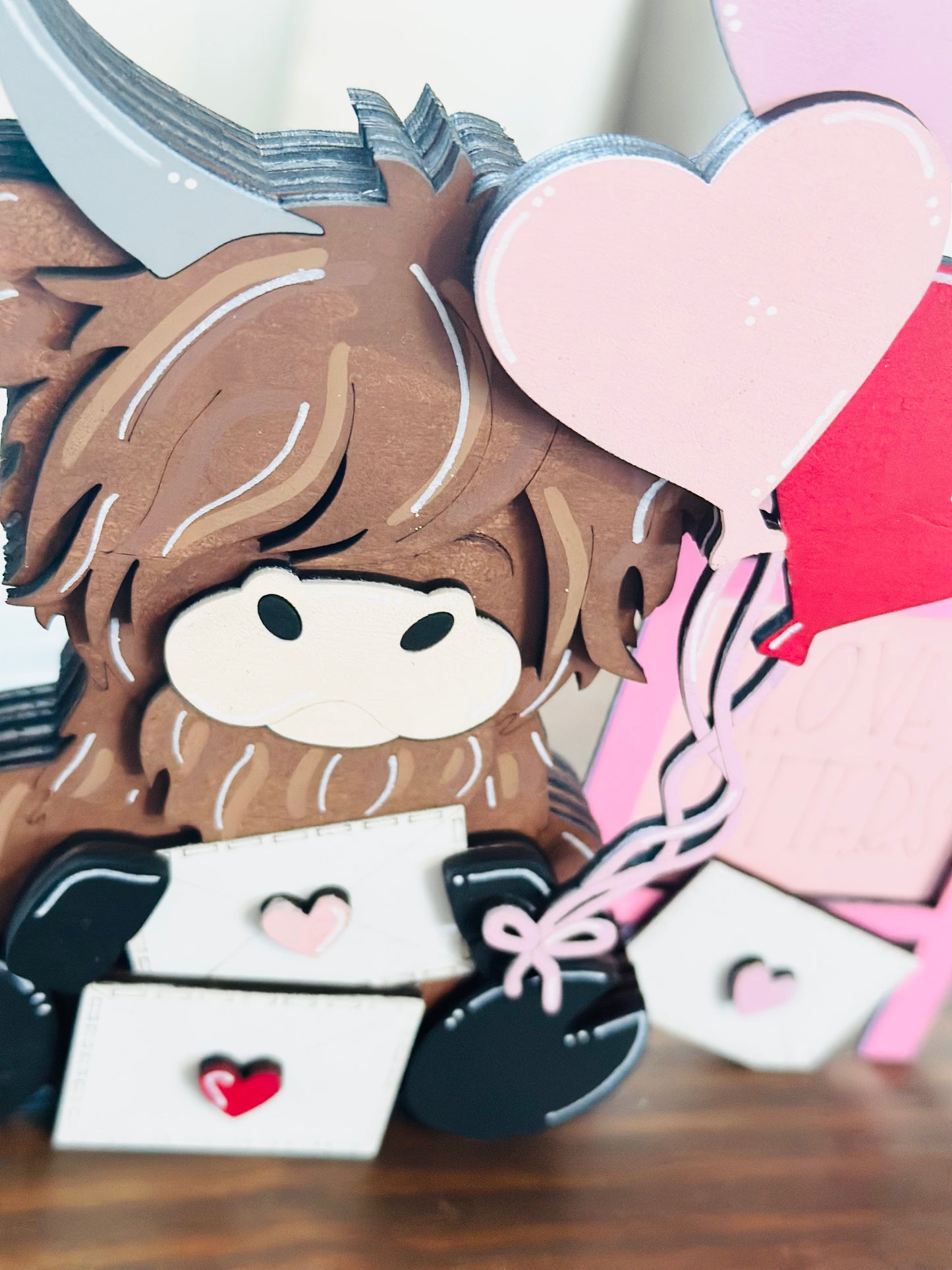 Valentine Highland Cow