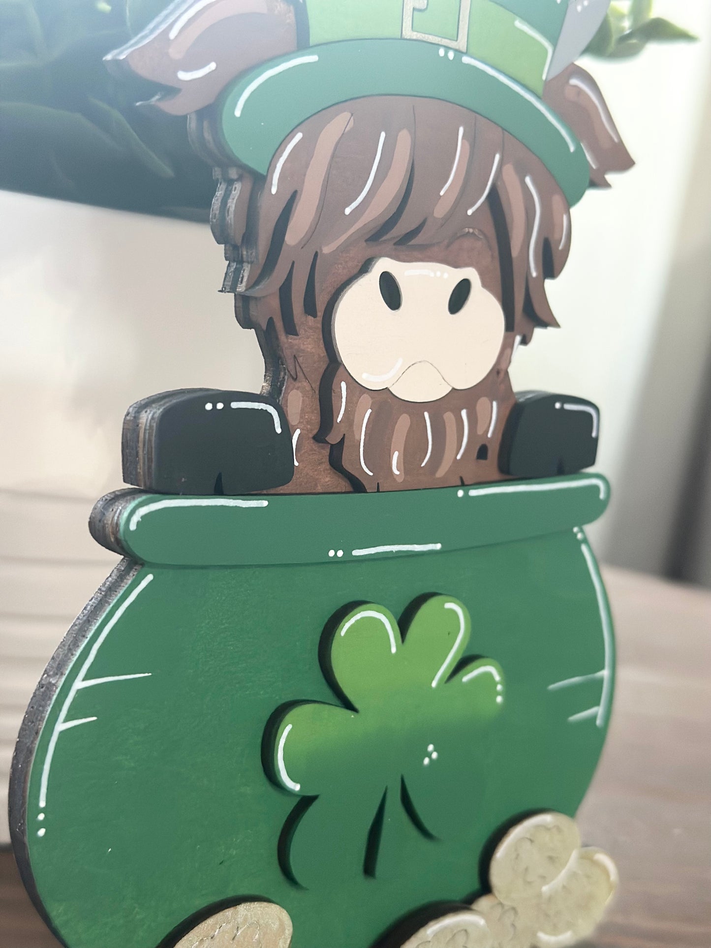 Pot O Gold Highland Cow