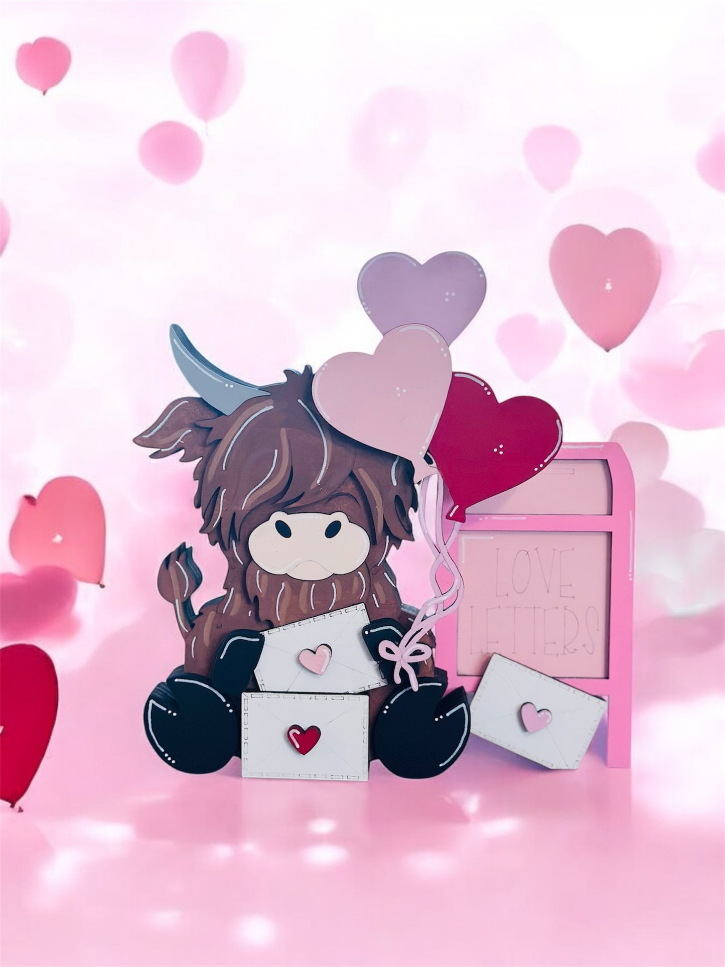 Valentine Highland Cow