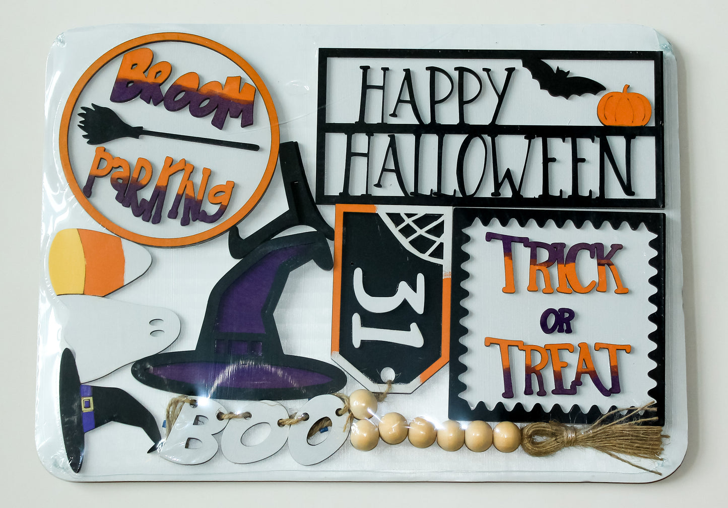 Halloween Tray Decor Set