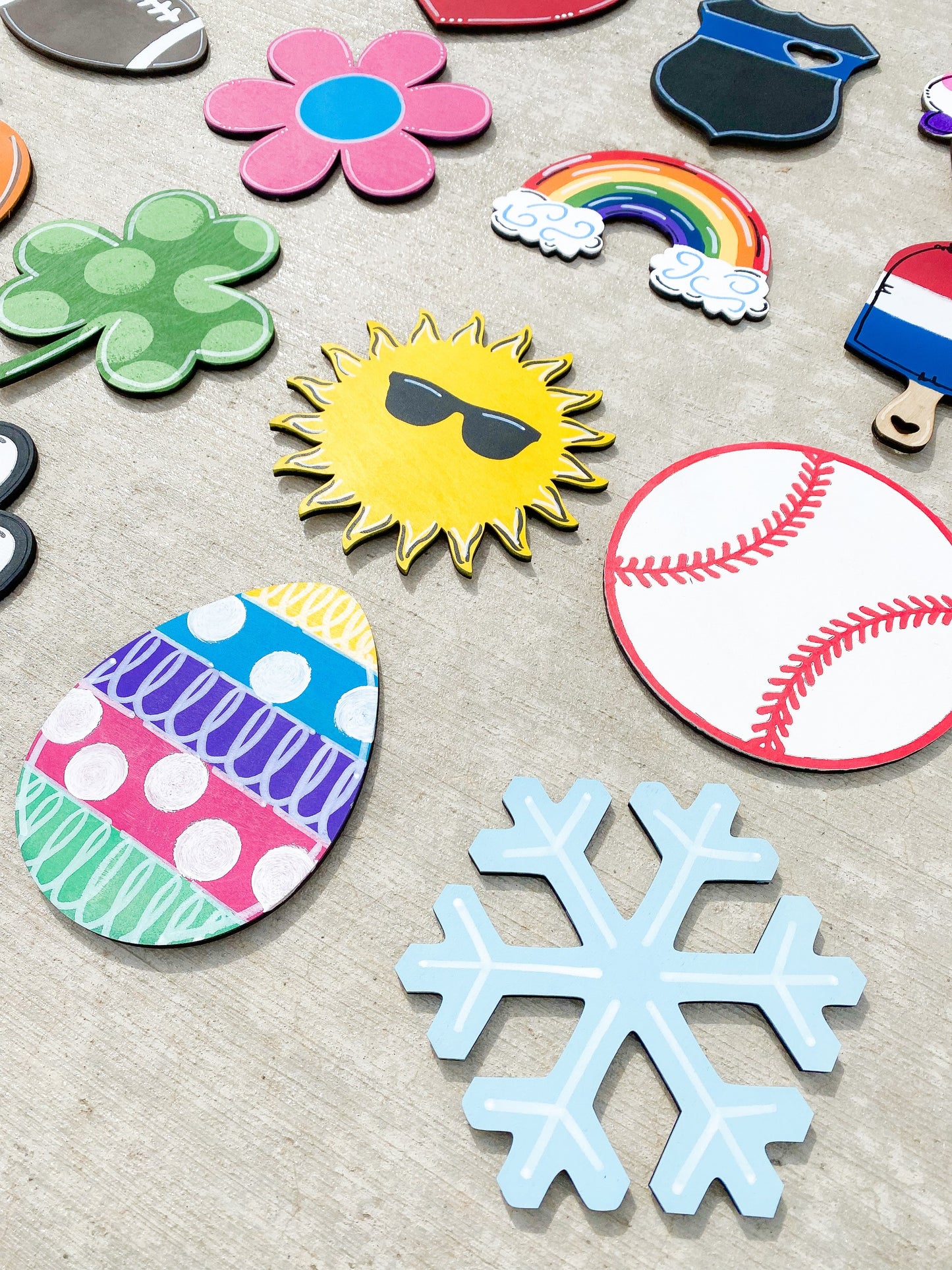 Interchangeable Home Wood Sign Pieces