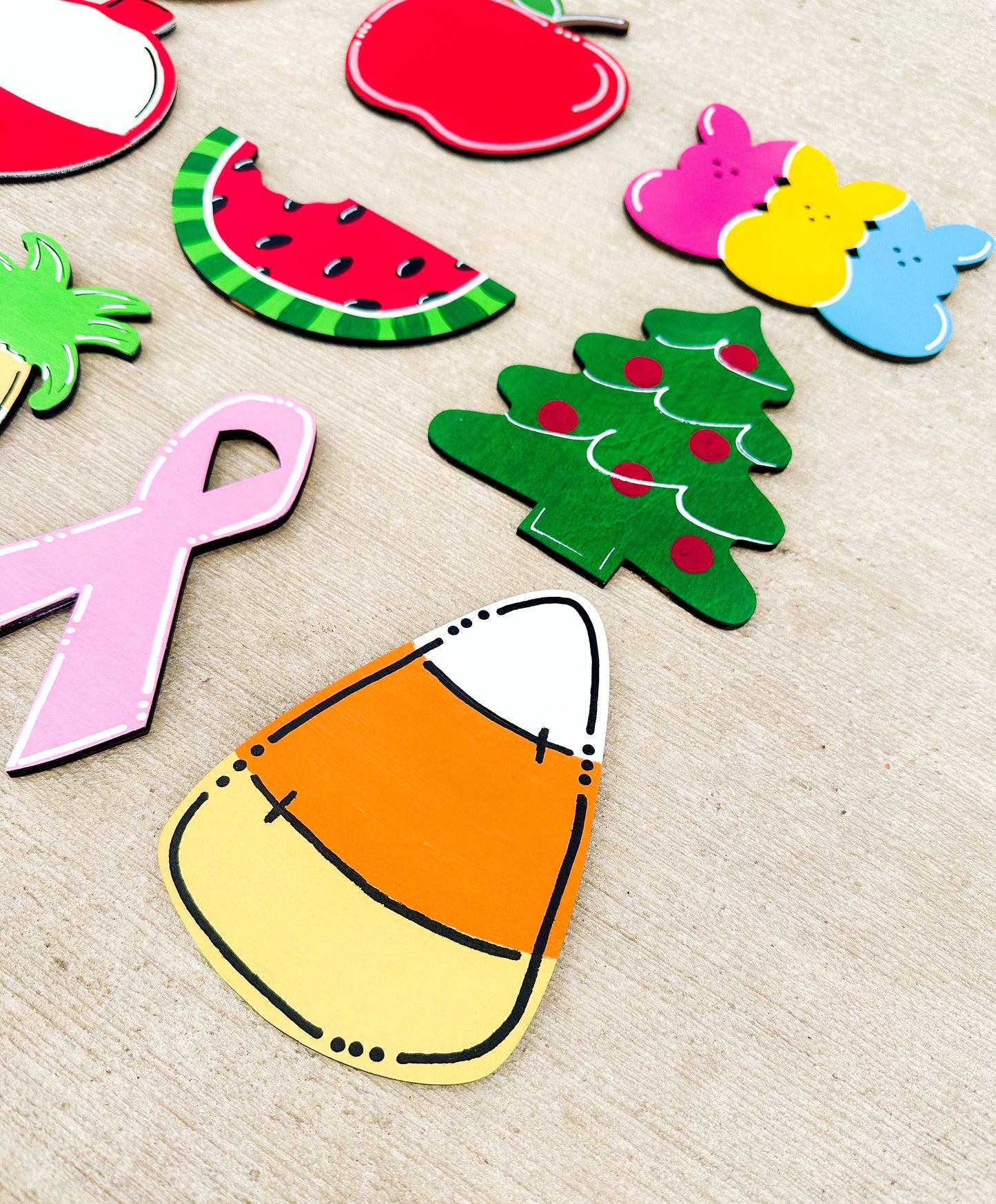 Interchangeable Home Wood Sign Pieces
