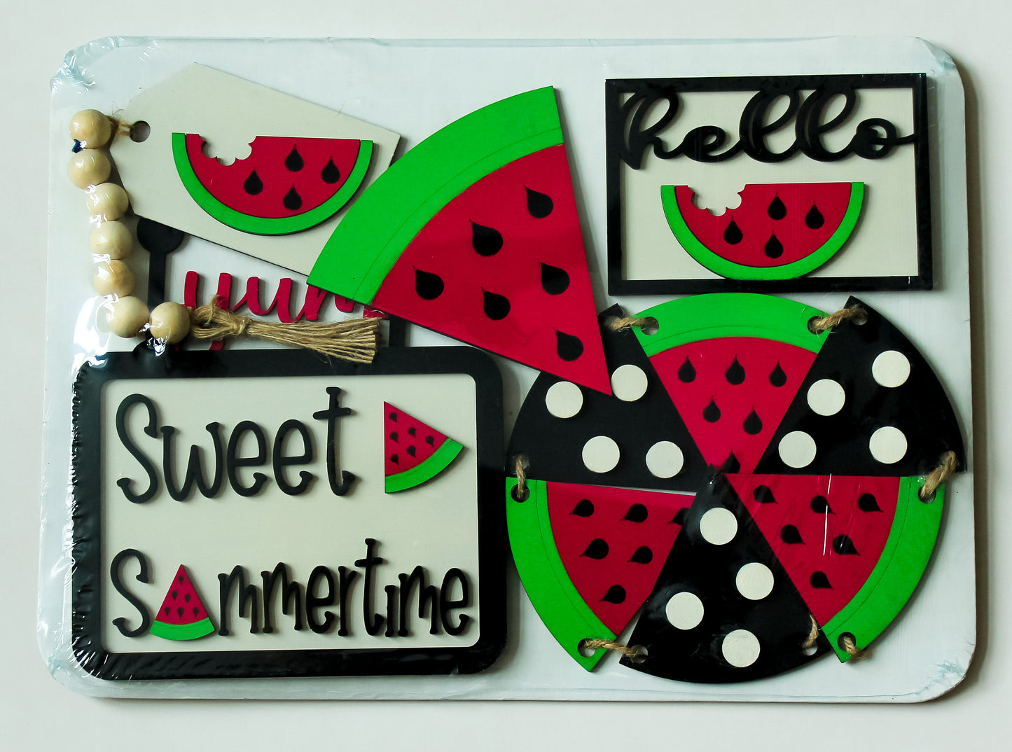 Watermelon Tray Decor Set