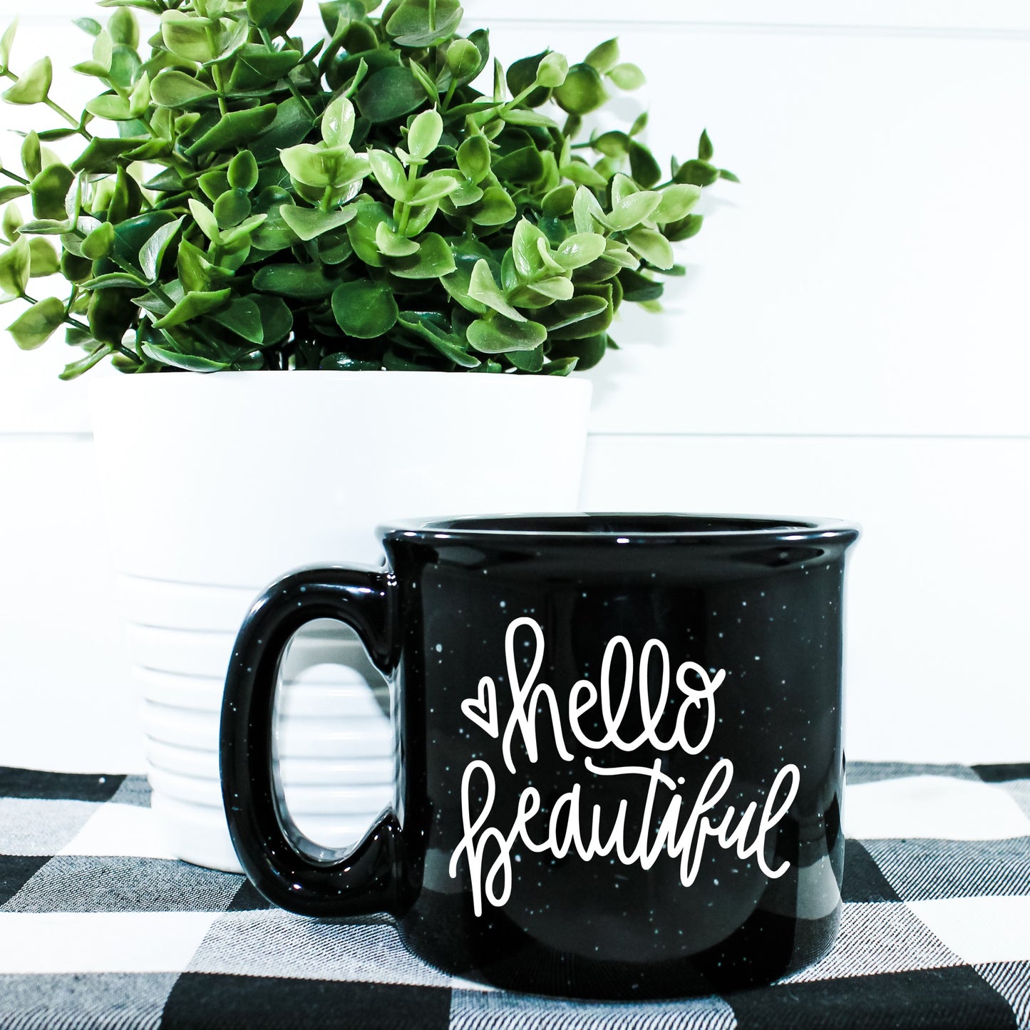 Hello Beautiful Campfire Mug