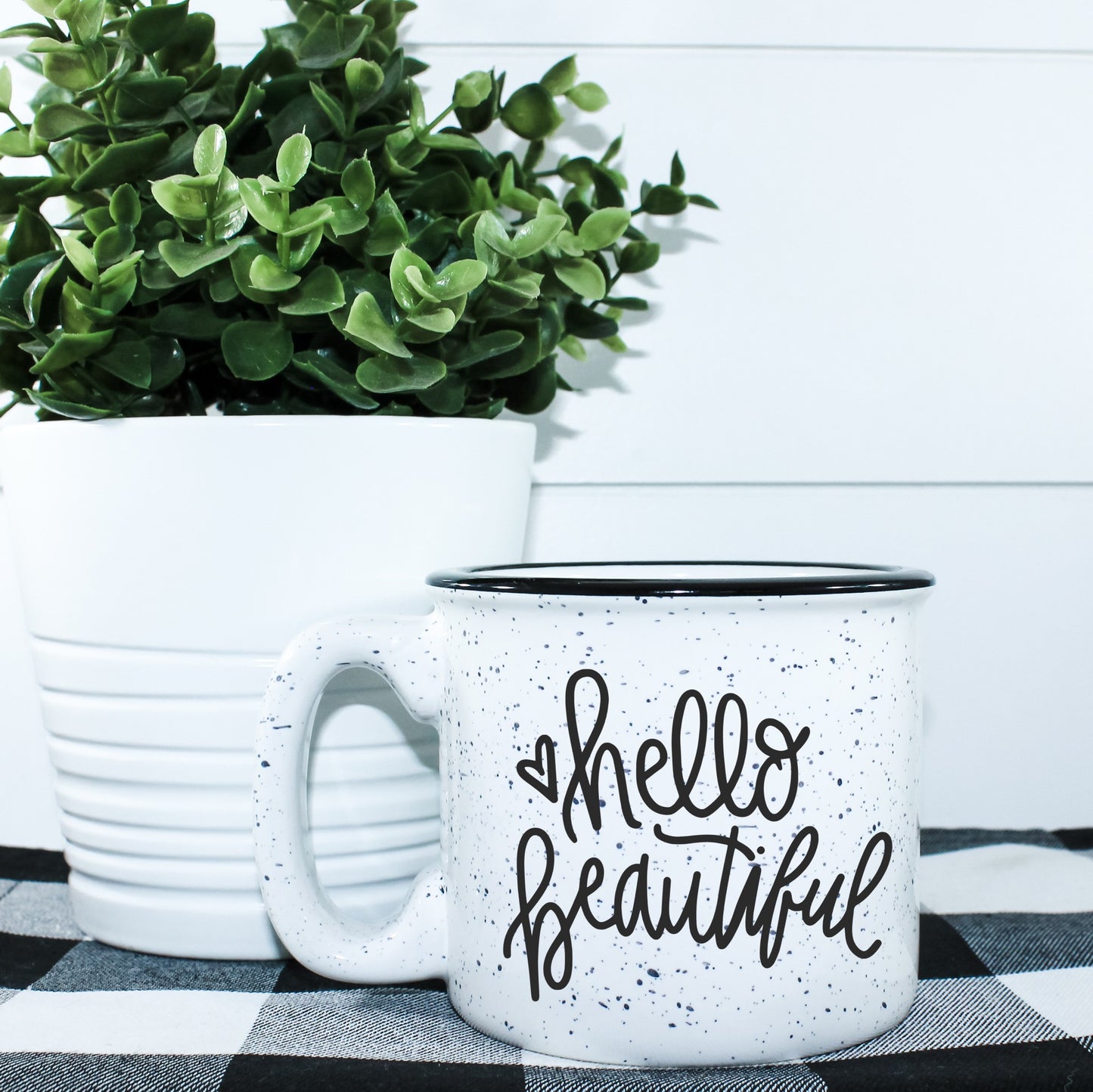 Hello Beautiful Campfire Mug