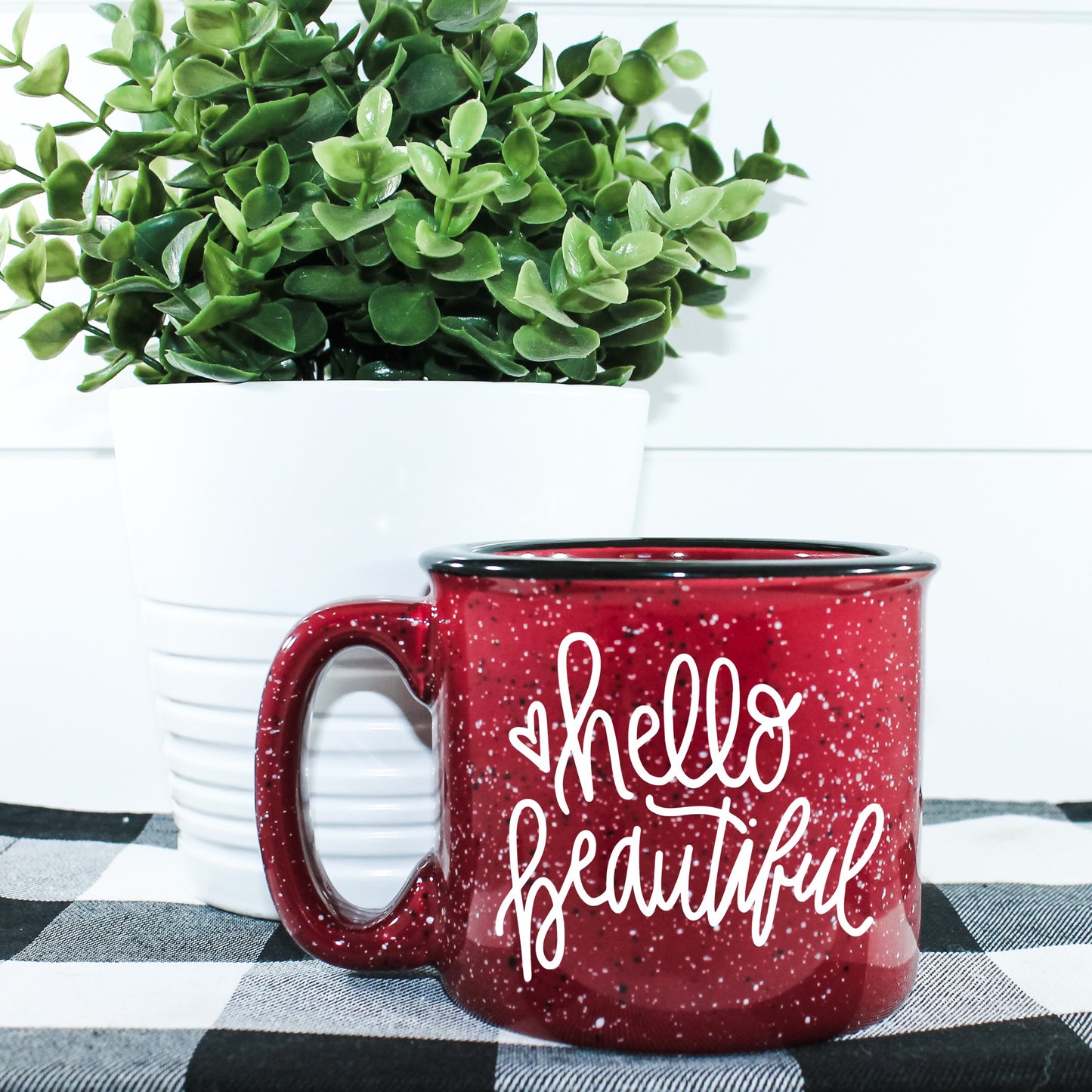 Hello Beautiful Campfire Mug