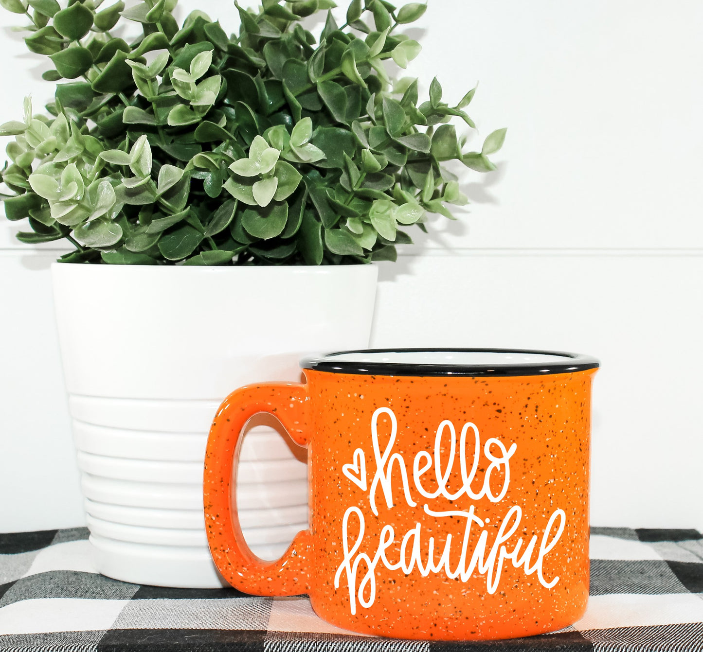 Hello Beautiful Campfire Mug