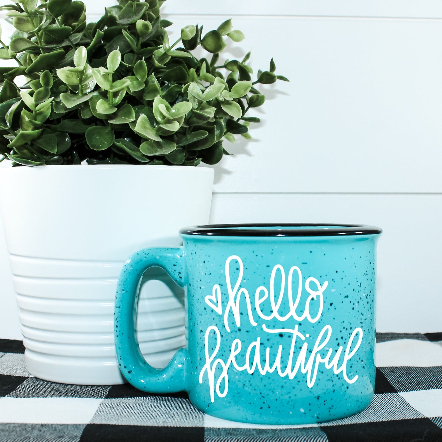 Hello Beautiful Campfire Mug