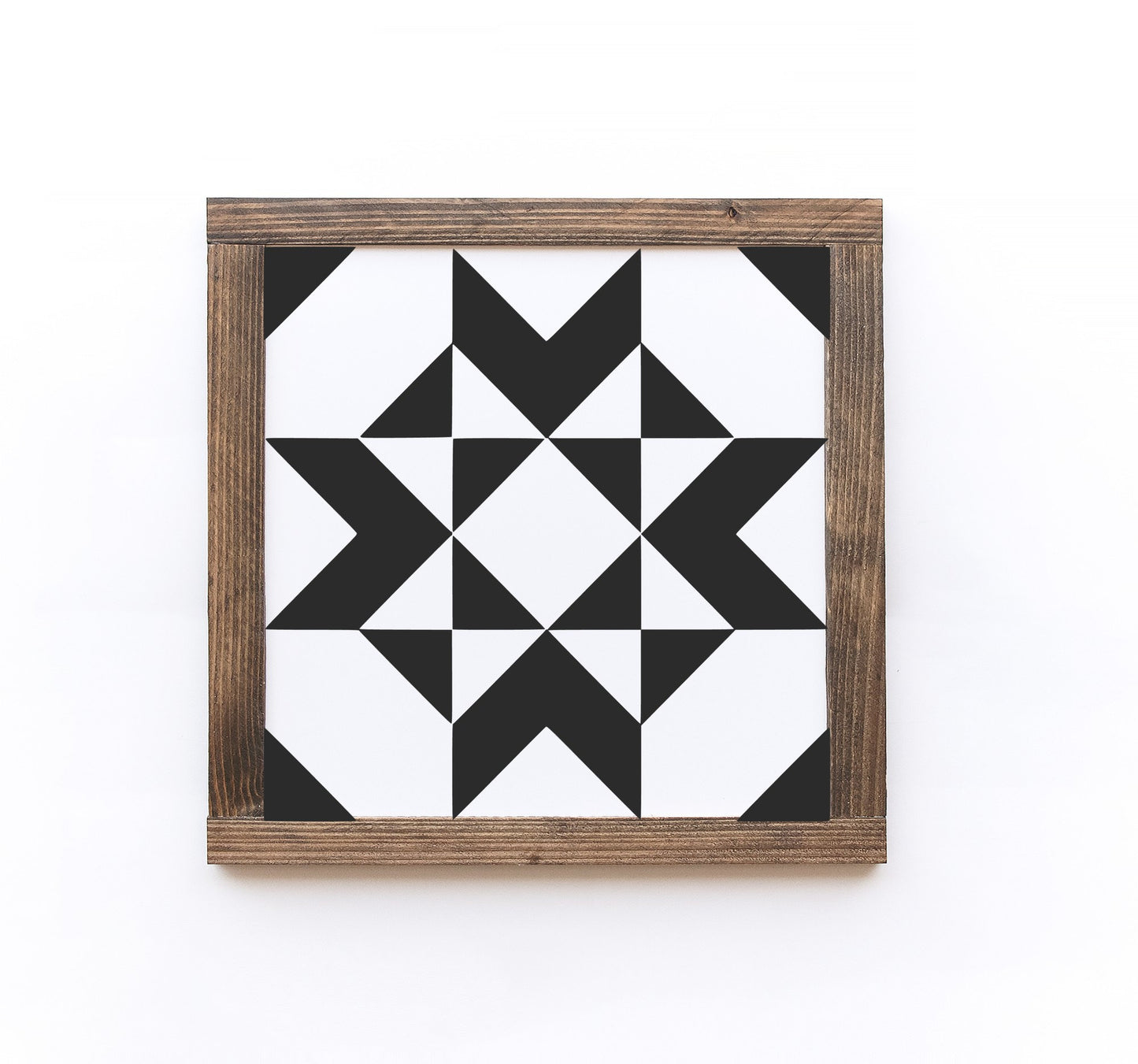Quilt Tile Wood Sign