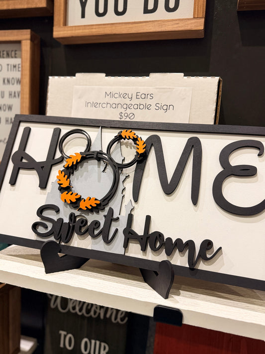 Mouse Ears Interchangeable Sign