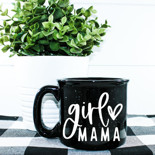 Girl Mama Campfire Mug