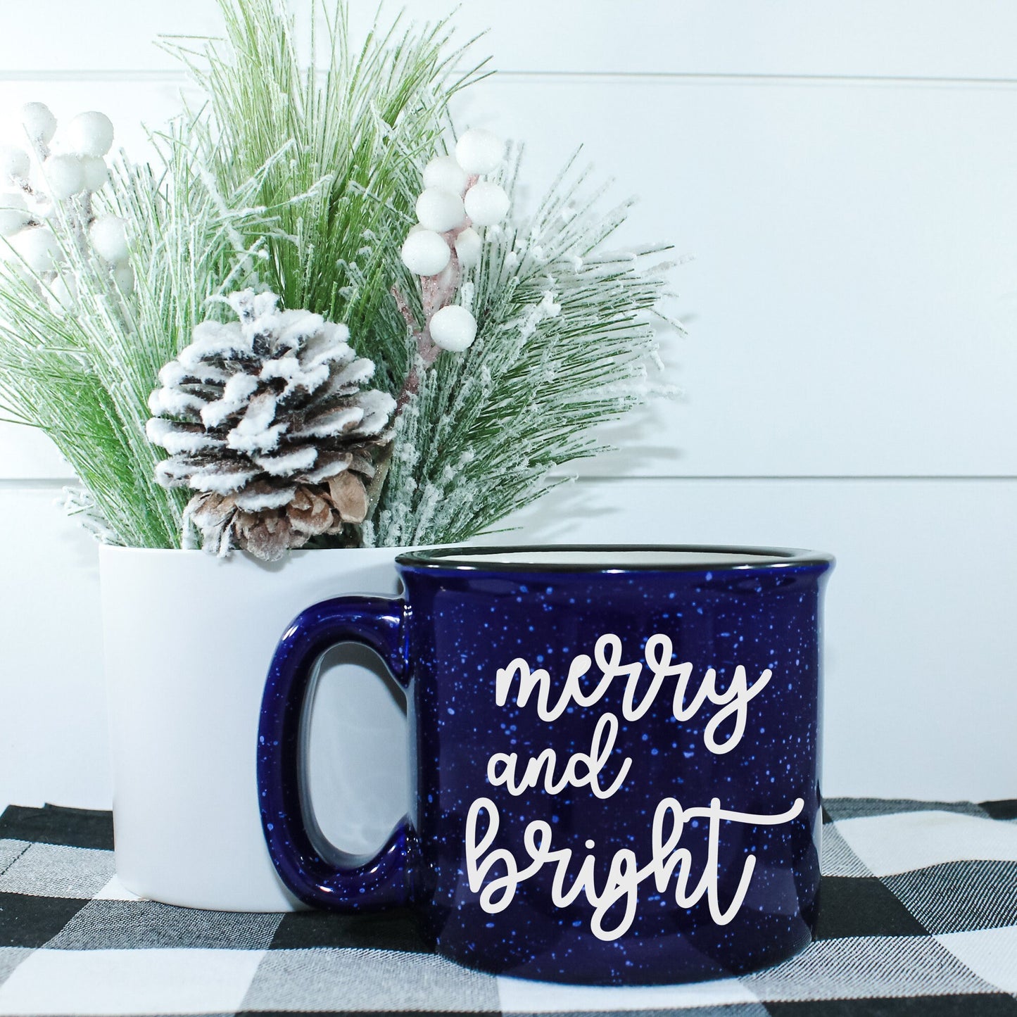 Merry And Bright Campfire Mug