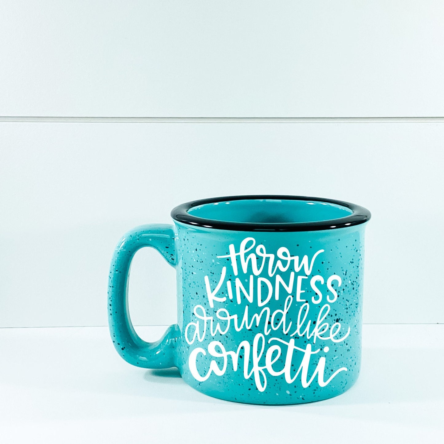 Throw Kindness Around Like Confetti Campfire Mug