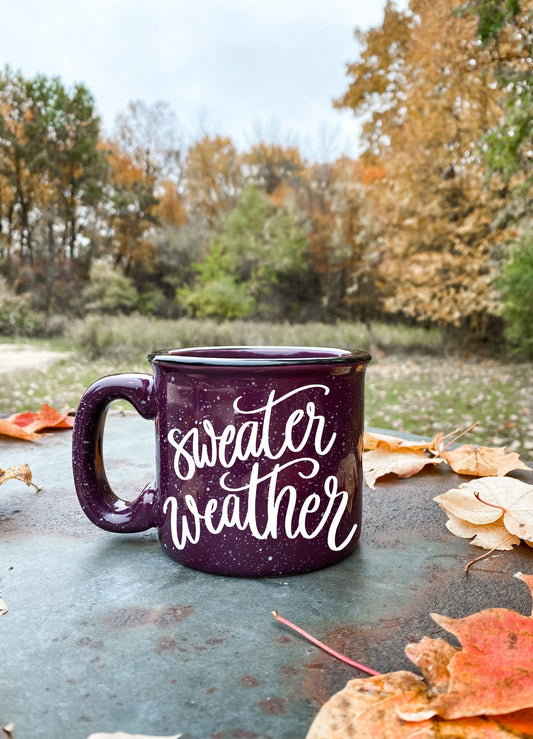 Sweater Weather Campfire Mug