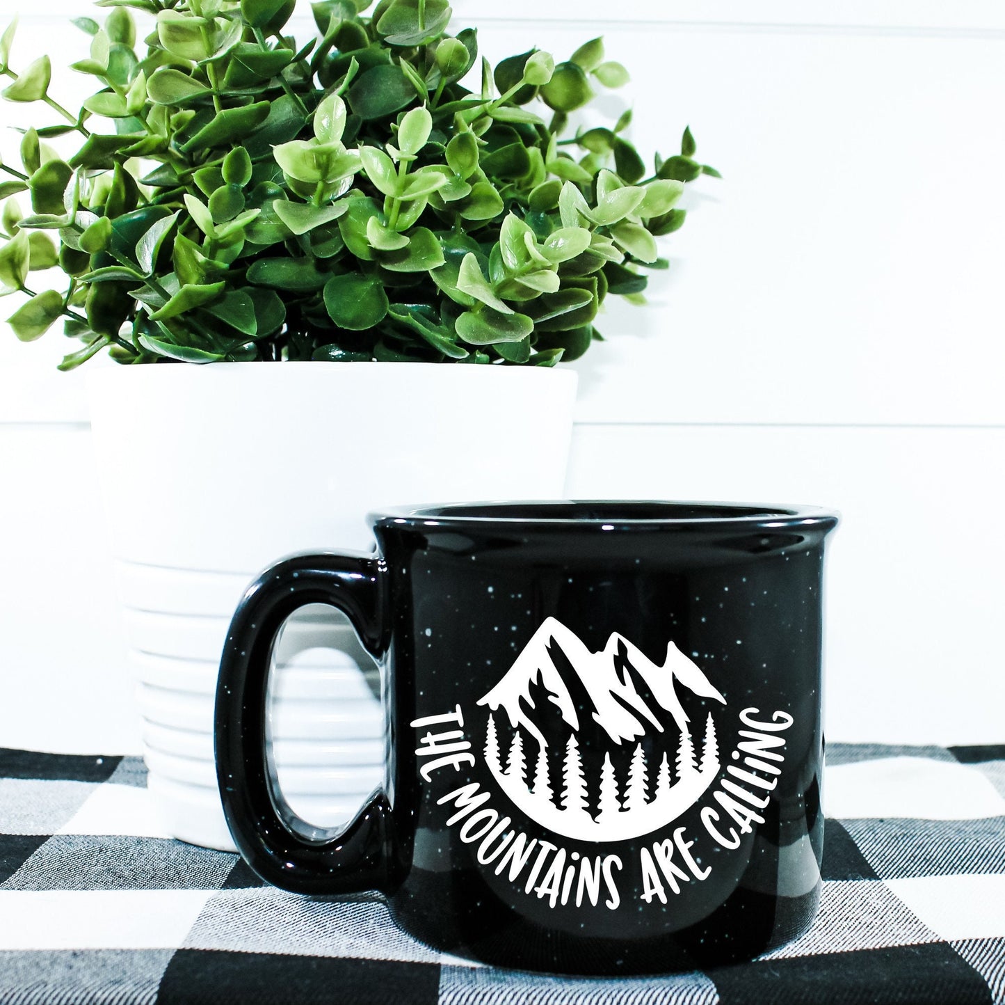 The Mountains Are Calling And I Must Go Campfire Mug