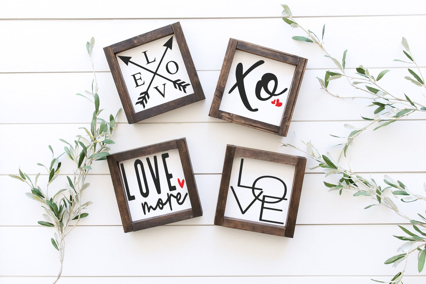 Valentine's Day Wood Signs
